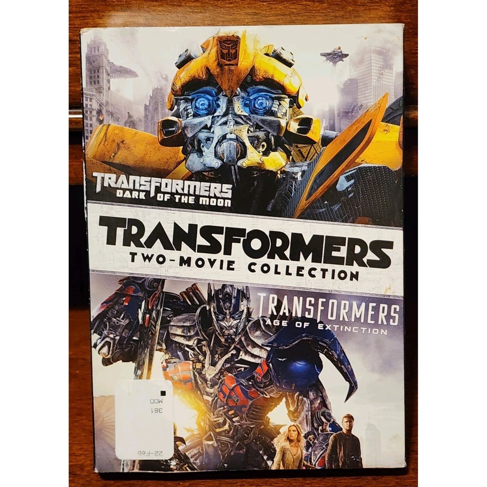 Transformers Dark of the Moon &‎ Age of Extinction DVD Two-Movie Collection NEW